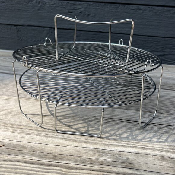 Nuwave Pro Plus Infrared Oven Replacement Double Stack Grill Rack 20633 20601 - Picture 4 of 7